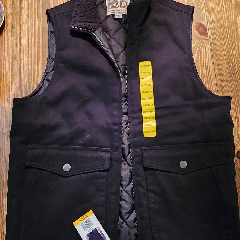 Heritage Men's Black Vest
